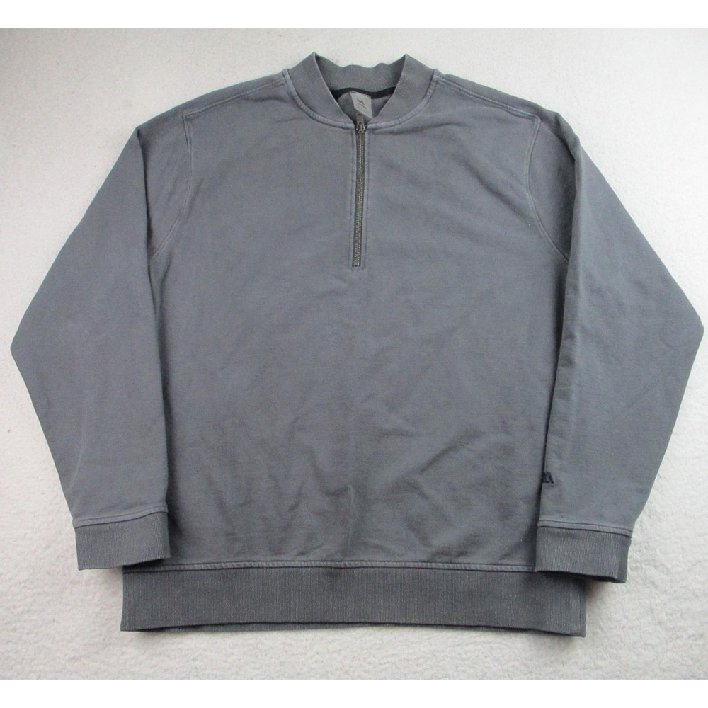 VRST Sweater Mens Large Half Zip Pullover Athletic‎ Lounge Lightweight